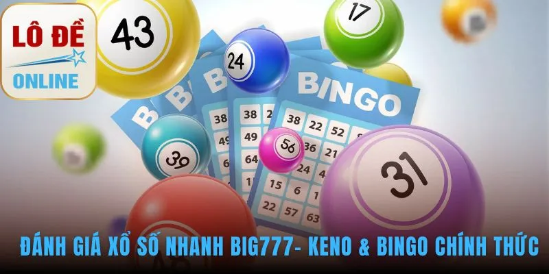 Xổ số nhanh BIG777 kịch tính với kết quả có ngay